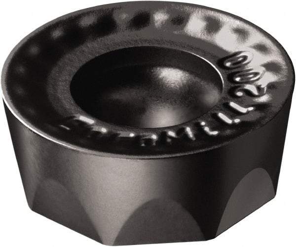 Sandvik Coromant - RCKT1606M0 KH Grade 3040 Carbide Milling Insert - TiCN/Al2O3 Finish, 6.35mm Thick, 16mm Inscribed Circle, 8mm Corner Radius - Eagle Tool & Supply