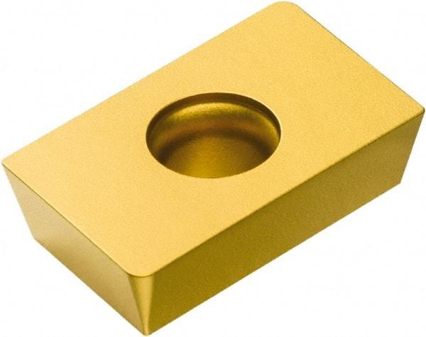 Sandvik Coromant - R216.2100204 Grade 235 Carbide Milling Insert - TiCN/TiN Finish, 2.38mm Thick, 0.4mm Corner Radius - Eagle Tool & Supply