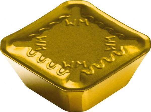 Sandvik Coromant - SEKR1203 WM Grade 235 Carbide Milling Insert - TiCN/TiN Finish, 1/8" Thick, 1/2" Inscribed Circle, 1.5mm Corner Radius - Eagle Tool & Supply