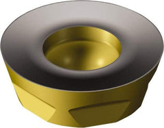 Sandvik Coromant - R3001032 KH Grade 3330 Carbide Milling Insert - TiCN/Al2O3/TiN Finish, 3.17mm Thick, 10mm Inscribed Circle - Eagle Tool & Supply