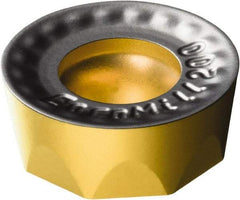 Sandvik Coromant - RCKT09T300 PH Grade 4240 Carbide Milling Insert - TiCN/Al2O3/TiN Finish, 5/32" Thick, 3/8" Inscribed Circle, 3/16" Corner Radius - Eagle Tool & Supply