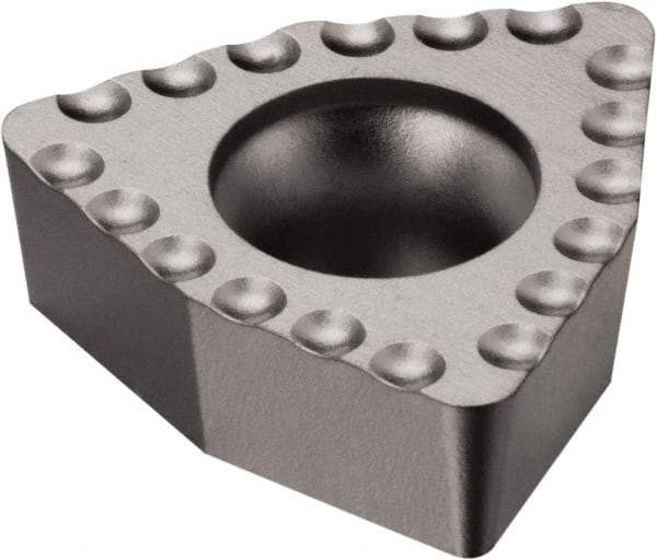 Sandvik Coromant - WCMX6 51 Grade H13A Carbide Indexable Drill Insert - Uncoated, Trigon, 3/8" Inscribed Circle - Eagle Tool & Supply