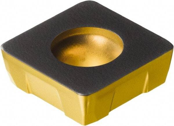 Sandvik Coromant - R2100904 PM Grade 4330 Carbide Milling Insert - TiCN/Al2O3/TiN Coated, 4mm Thick, 9.4mm Inscribed Circle - Eagle Tool & Supply