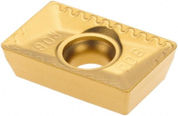 Sandvik Coromant - R215.4415T308 WL Grade 235 Carbide Milling Insert - TiCN/TiN Finish, 3.96mm Thick, 0.374" Inscribed Circle, 0.8mm Corner Radius - Eagle Tool & Supply