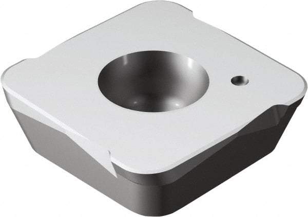 Sandvik Coromant - 490R140420 PO Grade 6190 Ceramic Milling Insert - Uncoated, 3.9mm Thick, 13.8mm Inscribed Circle, 2mm Corner Radius - Eagle Tool & Supply