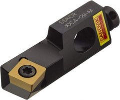 Sandvik Coromant - Series CoroTurn 107, Right Hand, SSKC..CA Toolholder Compatibility, SCMT 432 Insert Compatibility, Indexable Turning Cartridge - Screw Holding Method, 58.1mm OAL x 15mm OAW x 12mm OAH - Eagle Tool & Supply