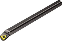 Sandvik Coromant - 8.5mm Min Bore Diam, 80mm OAL, 6mm Shank Diam, A..STFCR/L Indexable Boring Bar - TCMT 1.2(1.2)0, TCMT 06 T1 02 Insert, Screw or Clamp Holding Method - Eagle Tool & Supply