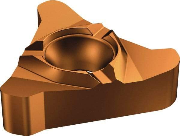 Sandvik Coromant - 266 Internal Right Hand 5 API Buttress Laydown Threading Insert - Grade 1125, TiCrAlN/TiAlN Coated Carbide, 12.7mm Inscribed Circle - Eagle Tool & Supply