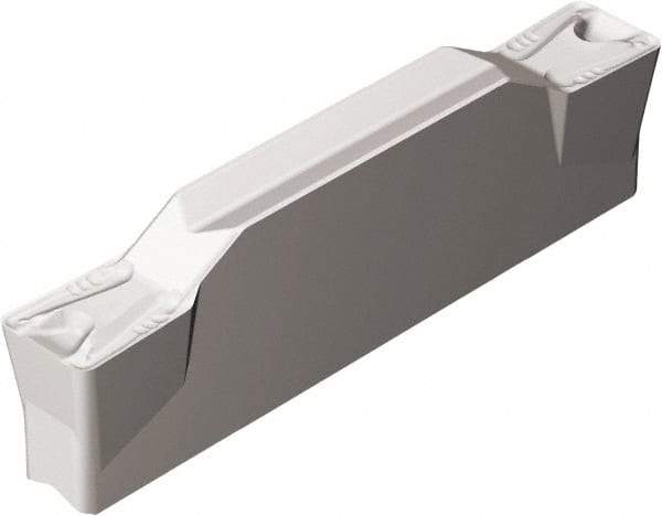 Sandvik Coromant - 500N123J2 TF Grade H13A, 5mm Cutting Width Carbide Grooving Insert - 2.7mm Max Depth of Cut, Neutral, 0.8mm Corner Radius, Uncoated - Eagle Tool & Supply