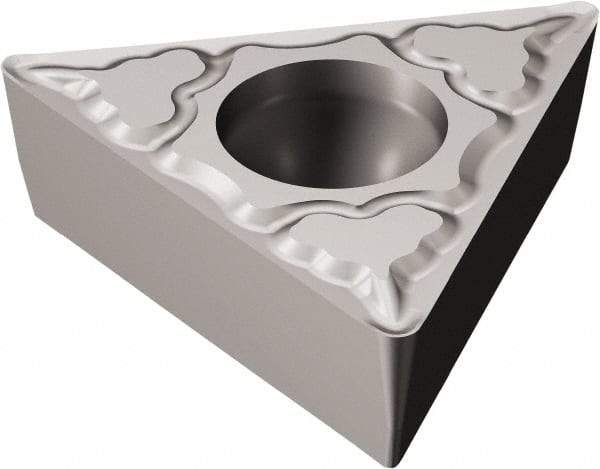 Sandvik Coromant - TCMT32.53 PM Grade 5015 Cermet Turning Insert - 60° Triangle, 3/8" Inscr Circle, 5/32" Thick, 3/64" Corner Radius - Eagle Tool & Supply
