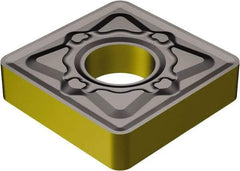 Sandvik Coromant - SNMG644 KM Grade 3210 Carbide Turning Insert - 90° Square, 3/4" Inscr Circle, 1/4" Thick, 1/16" Corner Radius - Eagle Tool & Supply