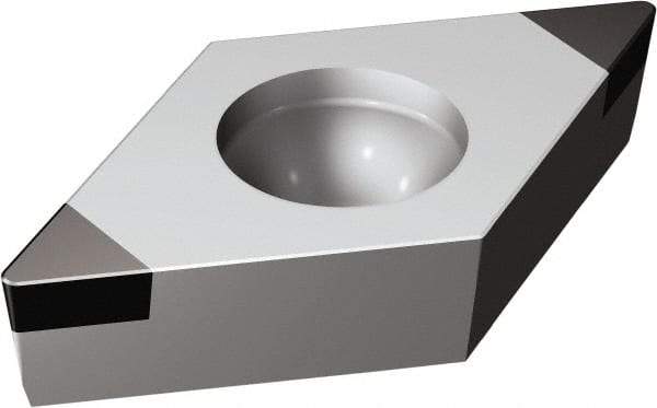 Sandvik Coromant - DCGW32.51 Grade 7025 Carbide Turning Insert - Uncoated, 55° Diamond, 3/8" Inscr Circle, 5/32" Thick, 1/64" Corner Radius - Eagle Tool & Supply