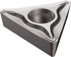 Sandvik Coromant - TCGT222 UM Grade 5015 Cermet Turning Insert - Uncoated, 60° Triangle, 1/4" Inscr Circle, 1/8" Thick, 1/32" Corner Radius - Eagle Tool & Supply