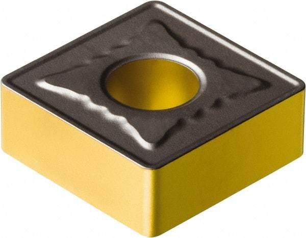 Sandvik Coromant - SNMG543 MR Grade 4305 Carbide Turning Insert - TiCN/Al2O3/TiN Finish, 90° Square, 1/2" Inscr Circle, 1/4" Thick, 3/64" Corner Radius - Eagle Tool & Supply