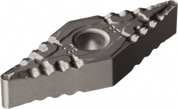 Sandvik Coromant - VNMG332 PF Grade 5015 Carbide Turning Insert - Uncoated, 35° Diamond, 3/8" Inscr Circle, 3/16" Thick, 1/32" Corner Radius - Eagle Tool & Supply