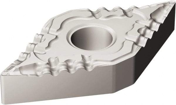 Sandvik Coromant - DNMG331 PF Grade 5015 Cermet Turning Insert - Uncoated, 55° Diamond, 3/8" Inscr Circle, 3/16" Thick, 1/64" Corner Radius - Eagle Tool & Supply