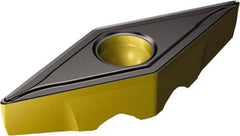 Sandvik Coromant - TRVB1308 F Grade 2220 Carbide Turning Insert - TiCN/AI2O3/TiN Finish, Diamond, 8mm Inscr Circle, 4.53mm Thick, 1/32" Corner Radius - Eagle Tool & Supply