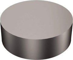 Sandvik Coromant - RNGN45 Grade 6060 Carbide Turning Insert - Uncoated, Round, 1/2" Inscr Circle, 5/16" Thick, 6.35mm Corner Radius - Eagle Tool & Supply