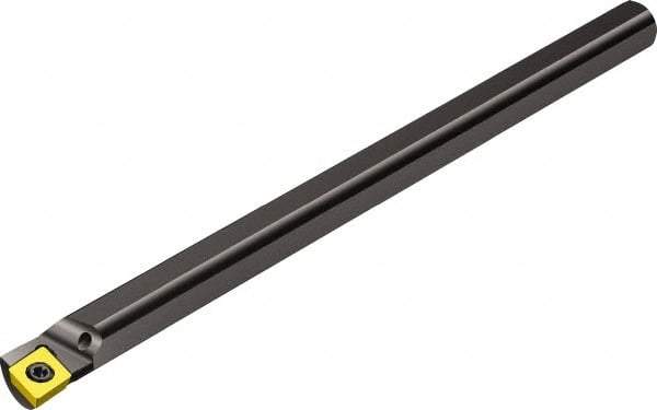 Sandvik Coromant - 10mm Min Bore Diam, 125mm OAL, 8mm Shank Diam, A..SCLPR/L Indexable Boring Bar - CPMT 2(1.5)1, CPMT 06 02 04 Insert, Screw or Clamp Holding Method - Eagle Tool & Supply
