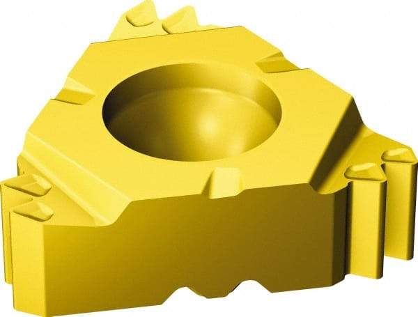 Sandvik Coromant - 266 Internal Right Hand 11 Whitworth Laydown Threading Insert - Grade 1020, TiN Coated Carbide, 12.7mm Inscribed Circle - Eagle Tool & Supply