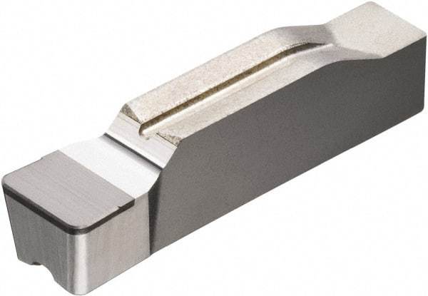 Sandvik Coromant - GN123 S Grade 7015, 3mm Cutting Width CBN Grooving Insert - Neutral, 0.4mm Corner Radius, Uncoated - Eagle Tool & Supply