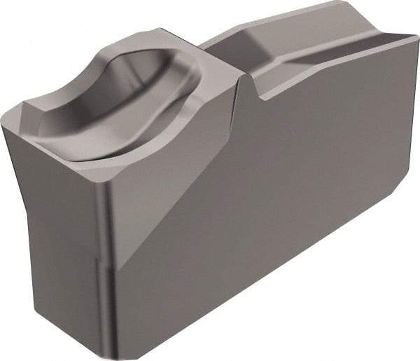 Sandvik Coromant - N151.225 4E H13A Grade, 0.0984" Cutting Width, Carbide Cutoff Insert - 0° Lead Angle, 0.0118" Cnr Rad - Eagle Tool & Supply