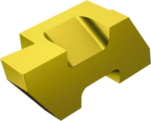 Sandvik Coromant - 3142TLG Grade 2135, 0.142" Cutting Width Carbide Grooving Insert - 0.15" Max Depth of Cut, Right Hand, 0.32mm Corner Radius, TiCN/Al2O3/TiN Finish - Eagle Tool & Supply