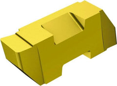 Sandvik Coromant - 3TLGP Grade 2135, 1/8" Cutting Width Carbide Grooving Insert - 3.81mm Max Depth of Cut, Right Hand, 0.19mm Corner Radius, TiCN/Al2O3/TiN Finish - Eagle Tool & Supply
