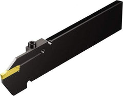Sandvik Coromant - 32mm Max Depth of Cut, Right Hand Cut, Indexable Grooving Blade - 8.33mm Insert Width, H Seat Size, R/LF123..B1 (C) Insert Style, Series CoroCut 1-2 - Eagle Tool & Supply