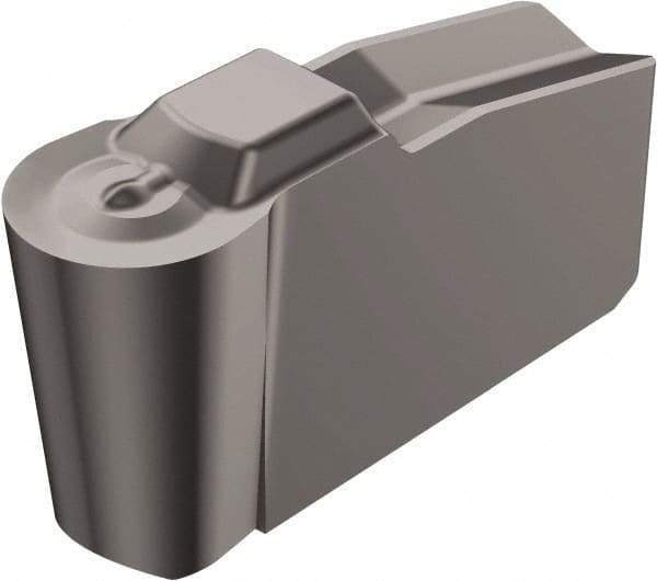 Sandvik Coromant - 40N151.2-4P Grade 525, Carbide Grooving Insert - 1.7mm Max Depth of Cut, Neutral, 2mm Corner Radius, Uncoated - Eagle Tool & Supply