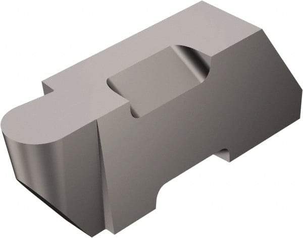 Sandvik Coromant - 3RTLR TLR 1.57mm Cutting Width Carbide Grooving Insert - 2.39mm Max Depth of Cut, Right Hand, 0.79mm Corner Radius, Uncoated - Eagle Tool & Supply