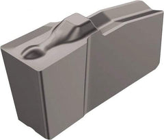 Sandvik Coromant - 30025N151.2 4G Grade H13A, 3mm Cutting Width Carbide Grooving Insert - Neutral, 0.2mm Corner Radius, Uncoated - Eagle Tool & Supply