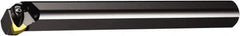 Sandvik Coromant - 1.7047" Min Bore Diam, 12" OAL, 1-1/4" Shank Diam, A..DWLNR/L Indexable Boring Bar - Wedge Holding Method - Eagle Tool & Supply