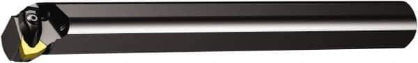 Sandvik Coromant - 1.2992" Min Bore Diam, 12" OAL, 1" Shank Diam, A..DWLNR/L Indexable Boring Bar - Wedge Holding Method - Eagle Tool & Supply