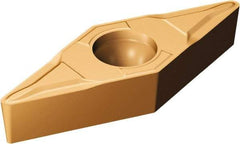 Sandvik Coromant - VBMT332 MF Grade 1115 Carbide Turning Insert - TiAlN/AlCr2O3 Finish, 35° Diamond, 3/8" Inscr Circle, 3/16" Thick, 1/32" Corner Radius - Eagle Tool & Supply