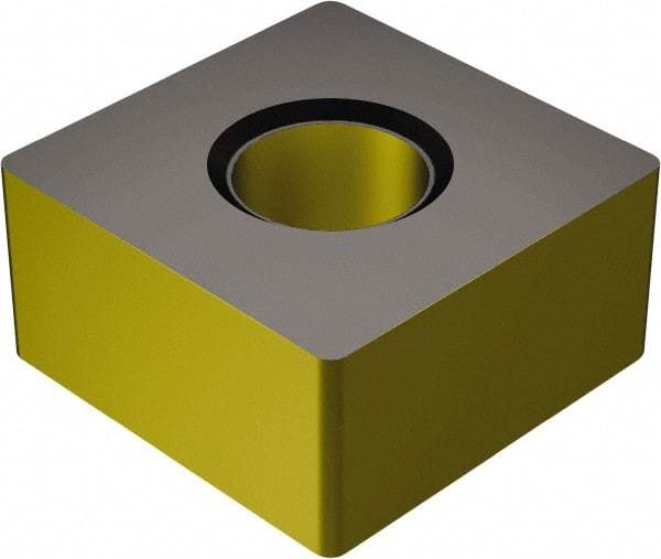 Sandvik Coromant - SNMA322 KR Grade 3210 Carbide Turning Insert - TiCN/AI2O3/TiN Finish, 90° Square, 3/8" Inscr Circle, 1/8" Thick, 1/32" Corner Radius - Eagle Tool & Supply