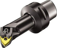 Sandvik Coromant - Left Hand Cut, Size C4, WNMG 332 Insert Compatiblity, Modular Turning & Profiling Cutting Unit Head - 13mm Ctr to Cutting Edge, 75mm Head Length, Through Coolant, Series T-Max P - Eagle Tool & Supply