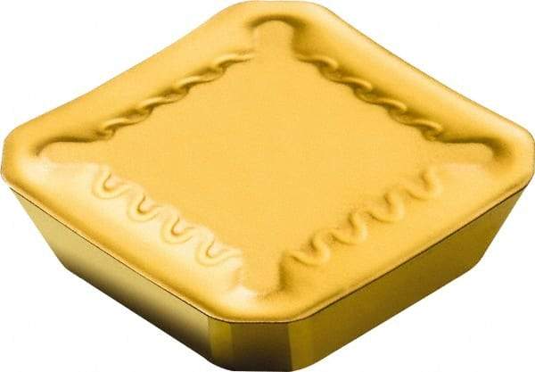 Sandvik Coromant - SEER1204 WL Grade 235 Carbide Milling Insert - TiCN/TiN Finish, 3/16" Thick, 1/2" Inscribed Circle, 1.5mm Corner Radius - Eagle Tool & Supply