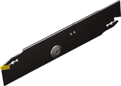 Sandvik Coromant - 26mm Max Depth of Cut, Right Hand Cut, Indexable Grooving Blade - E Seat Size, QD-N/R/L2..C..A Insert Style, Series Corocut QD - Eagle Tool & Supply