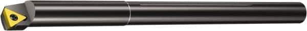 Sandvik Coromant - 13mm Min Bore Diam, 150mm OAL, 10mm Shank Diam, F..STFCR/L-R Indexable Boring Bar - TCMT 1.8(1.5)1, TCMT 09 02 04 Insert, Screw or Clamp Holding Method - Eagle Tool & Supply