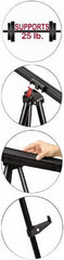 MasterVision - Folding Easel - 64" High - Eagle Tool & Supply