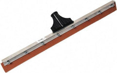 SEYMOUR-MIDWEST - 23-15/16" Rubber Blade Floor Squeegee - Threaded End, Single Edge, Aluminum Holder - Eagle Tool & Supply