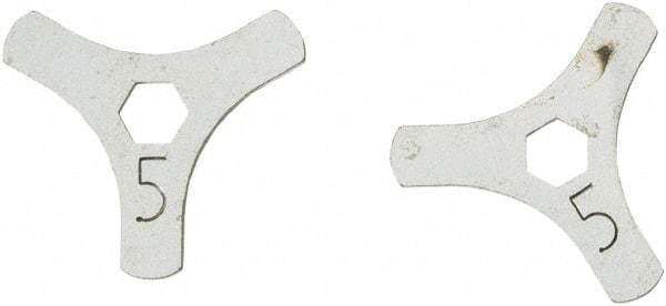 SEYMOUR-MIDWEST - 2 Piece, 3 Setting, Size 5 Gauge Rake Cam Set - Use with CAM Gauge Rake - Eagle Tool & Supply