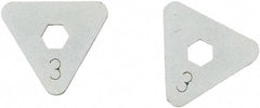 SEYMOUR-MIDWEST - 2 Piece, 3 Setting, Size 3 Gauge Rake Cam Set - Use with CAM Gauge Rake - Eagle Tool & Supply