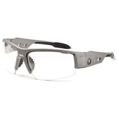 DAGR Clear Lens Matte Gray Safety Glasses - Eagle Tool & Supply