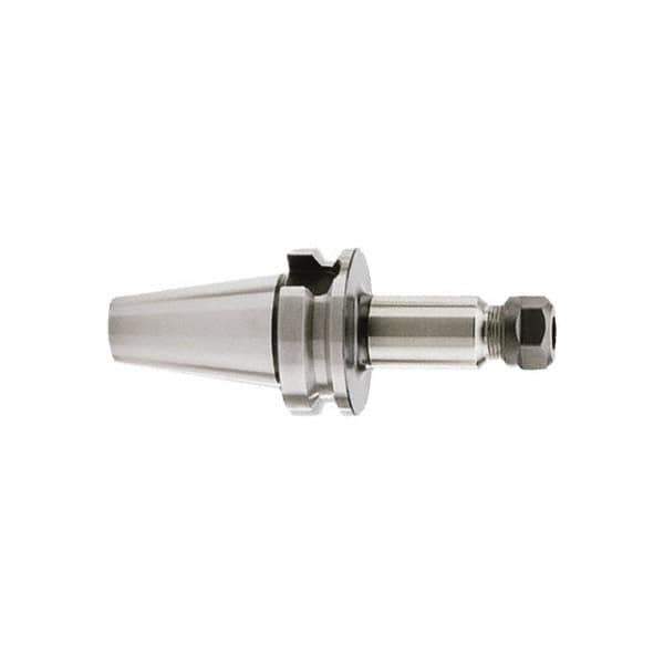 HAIMER - 2.5mm to 26mm Capacity, 3.94" Projection, BT40 Taper Shank, ER40 Collet Chuck - 0.0001" TIR, Through-Spindle & DIN Flange Coolant - Exact Industrial Supply