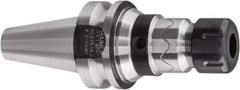 HAIMER - 1/8" to 3/4" Capacity, 3.15" Projection, BT30 Taper Shank, ER32 Collet Chuck - 0.0001" TIR, Through-Spindle - Exact Industrial Supply