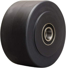 Hamilton - 6 Inch Diameter x 3 Inch Wide, Nylon Caster Wheel - 5,400 Lb. Capacity, 3-1/4 Inch Hub Length, 3/4 Inch Axle Diameter, Precision Ball Bearing - Eagle Tool & Supply