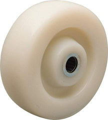 Hamilton - 6 Inch Diameter x 2 Inch Wide, Nylon Caster Wheel - 1,000 Lb. Capacity, 2-3/16 Inch Hub Length, 5/8 Inch Axle Diameter, Straight Roller Bearing - Eagle Tool & Supply