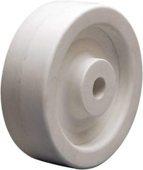 Hamilton - 6 Inch Diameter x 2 Inch Wide, Polyolefin Caster Wheel - 750 Lb. Capacity, 2-3/16 Inch Hub Length, 3/4 Inch Axle Diameter, Plain Bore Bearing - Eagle Tool & Supply